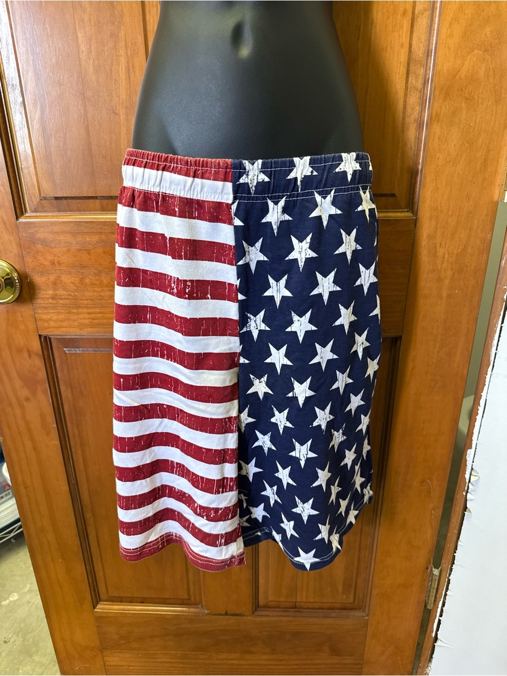 Mens Americana Star & Stripe Skirt - Red, White & Blue